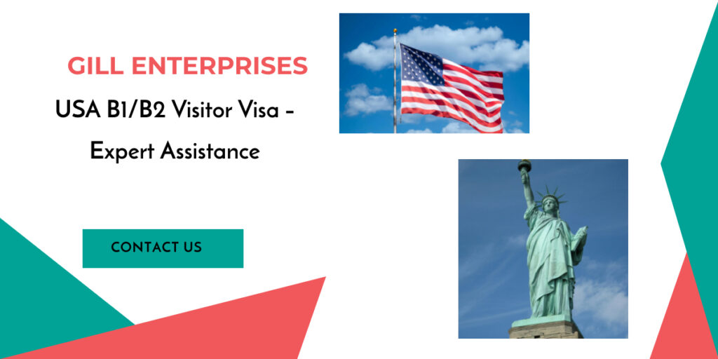 USA B1/B2 Visa Service Assistance